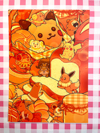 Image 1 of POKÉMON | Bread Bakery Art Print