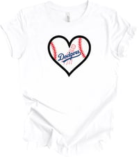 Image 1 of Dodgers Heart 