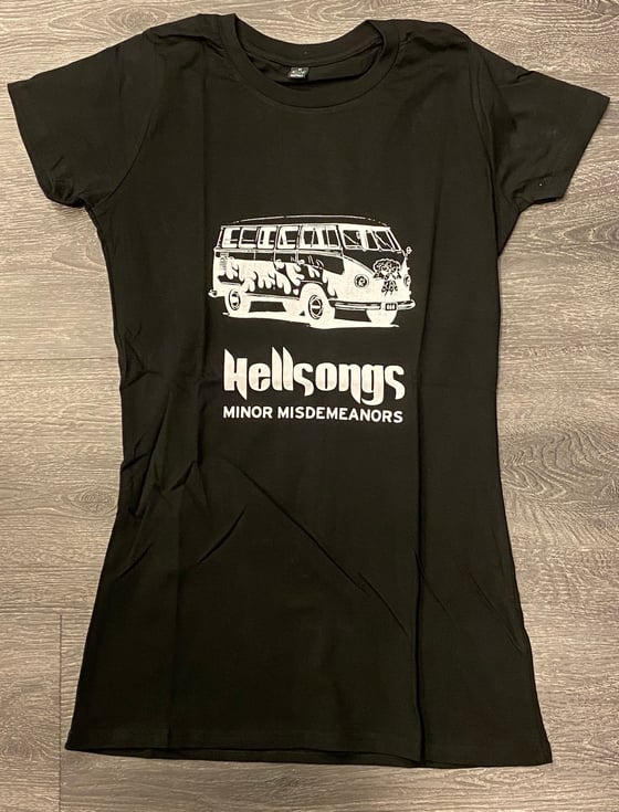 Image of Hellsongs - Minor Misdemeanors (Female Figure T-shirt)