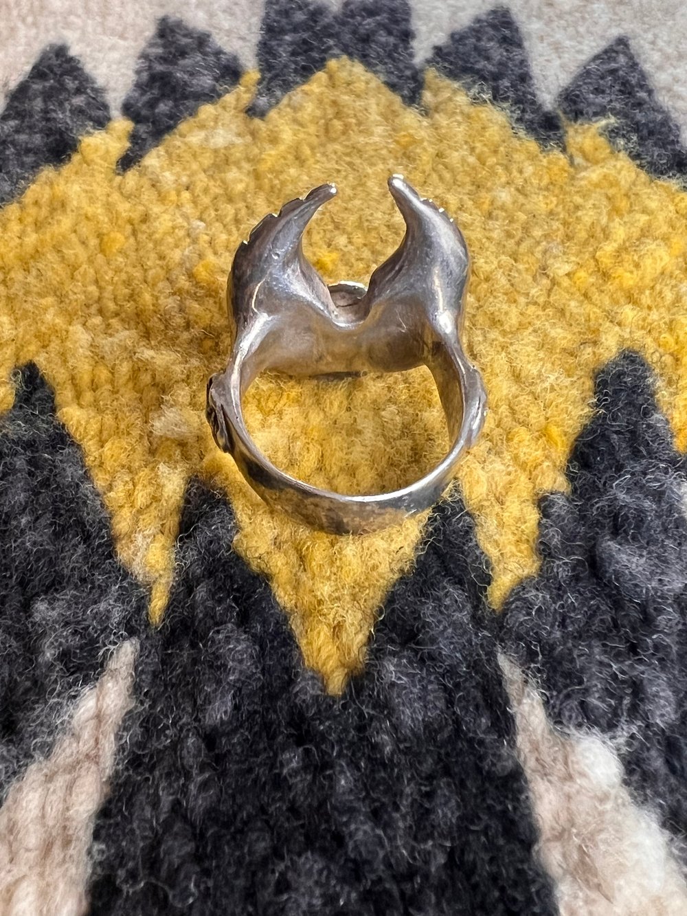 Sterling Wings with Tigers Eye Ring (8.5)