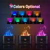 Flame Air Humidifier Ultrasonic Aromatherapy Humidifiers Diffusers Volcano Mist Maker Fragranc