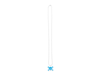 Image 3 of ★ BLUE RUBBER TOY NECKLACE