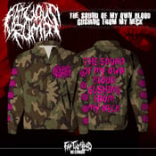 Image of Officially Licensed Fatuous Rump "The Sound Of My Blood Gushing From My Neck" Dark Camo Windbreaker