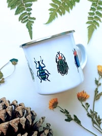 Image 2 of Beetles Camping Mug 