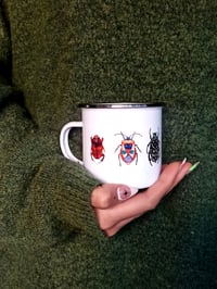 Image 1 of Beetles Camping Mug 