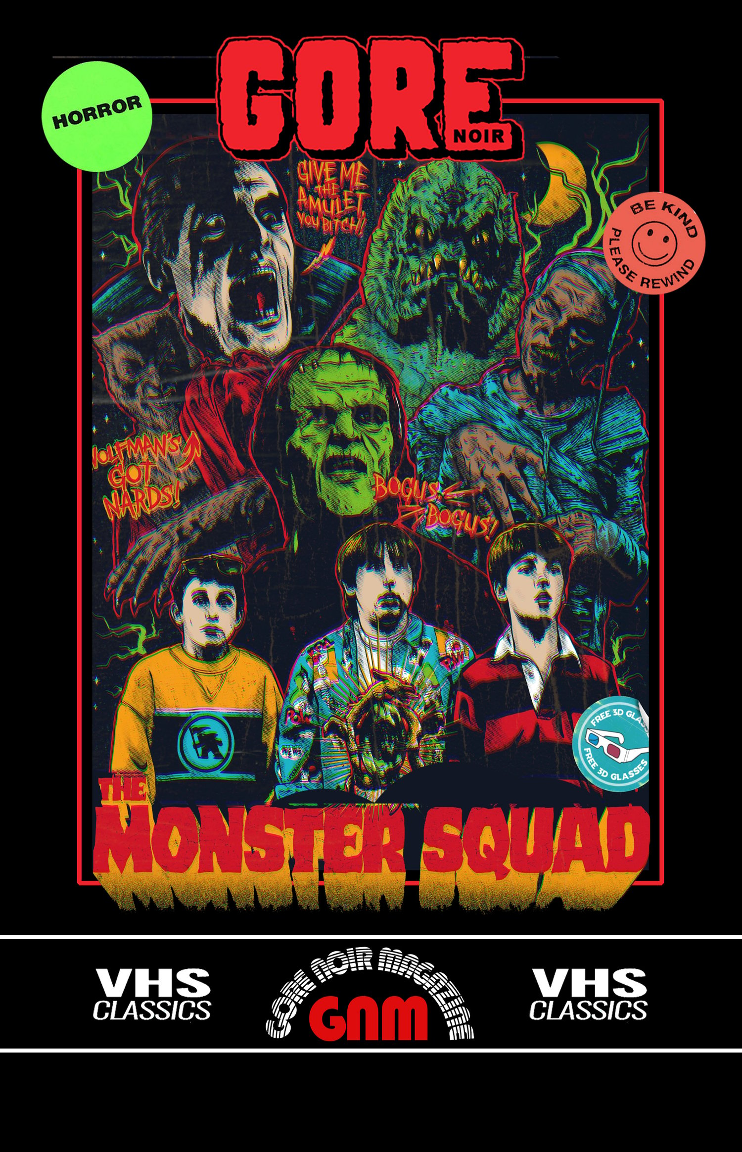 Image of The Monster Squad VHS issue