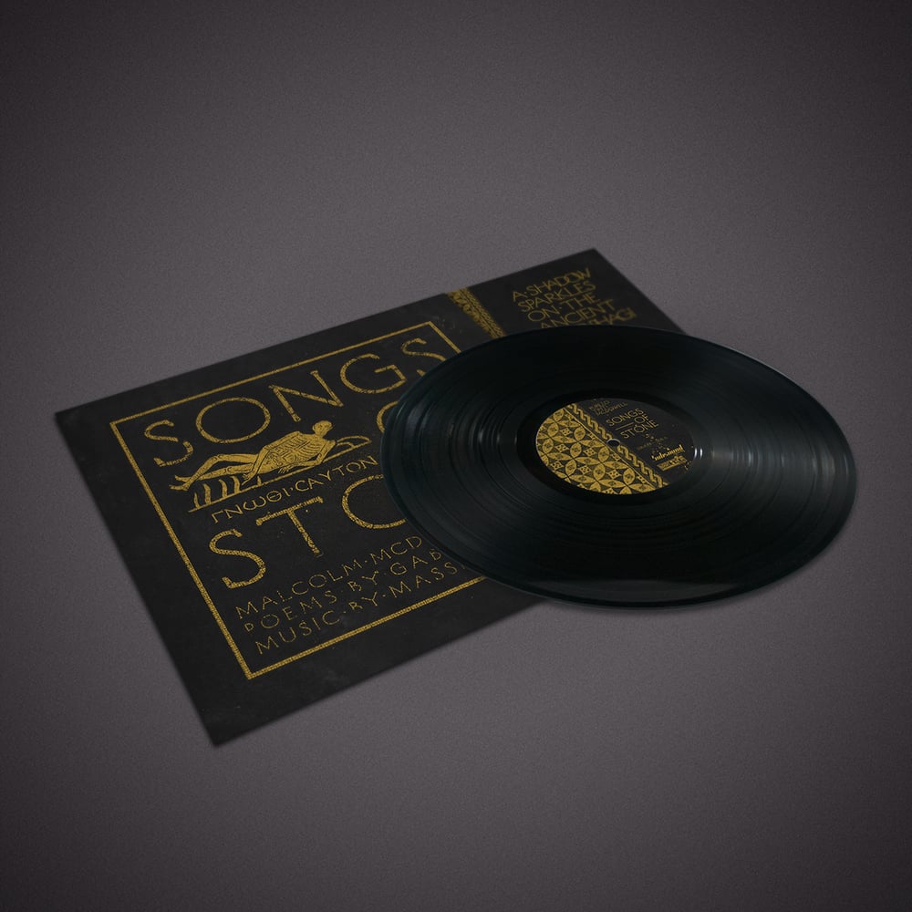 McDowell-Pupillo-Tinti - Songs of Stone - Limited Edition Black LP