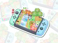 Animal Crossing Switch Sticker