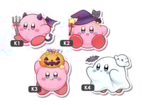 Image 2 of Kirby Halloween Sticker