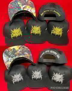 Image of Officially Licensed Waking The Cadaver Album Cover Art UnderBrim Print Snapbacks PT1