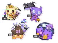 Image 2 of Ghostmon Halloween Sticker