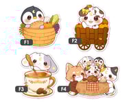 Image 2 of Fall Friends Sticker B