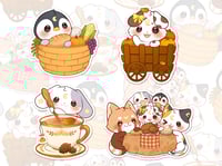 Image 1 of Fall Friends Sticker B