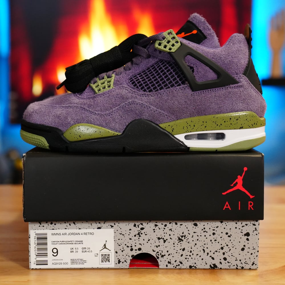 Image of Jordan 4 Canyon Purple