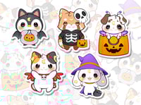 Image 1 of Halloween Friends Sticker