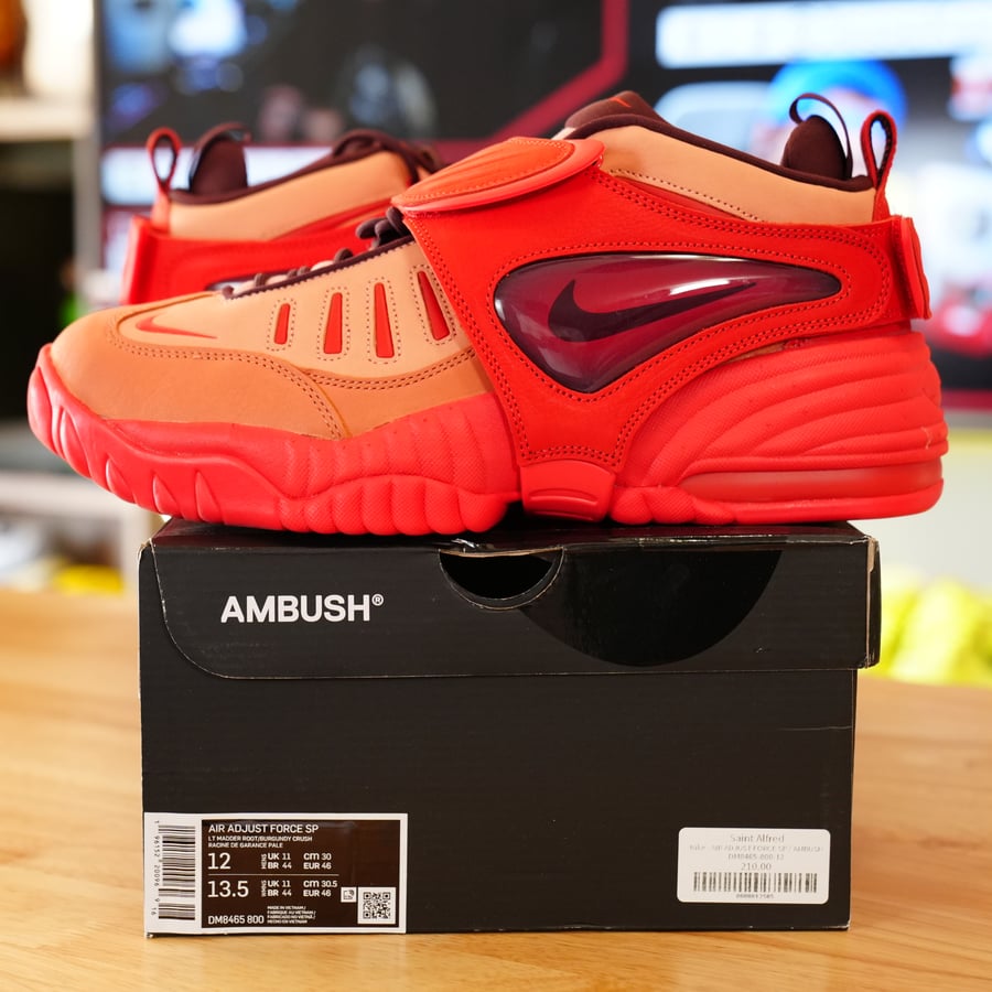 Image of Ambush Nike Air Adjust Force Habanero Red