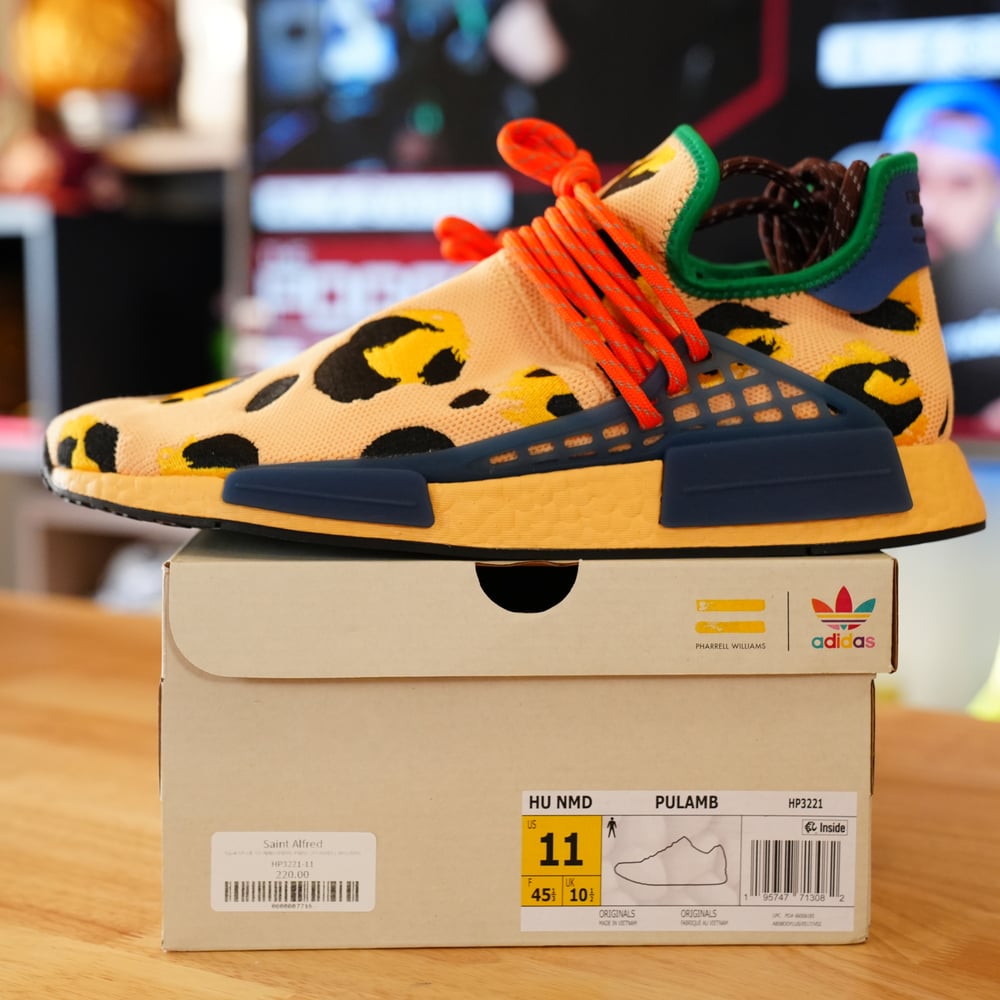 Image of adidas NMD Hu Pharrell Animal Print 