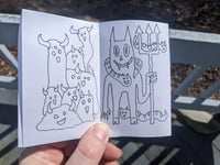 Image 2 of Mini Demon Coloring book