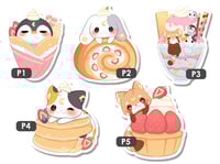 Image 2 of Pastry Friends Sticker