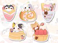 Image 1 of Pastry Friends Sticker