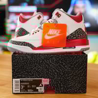 Image 1 of Jordan 3 Retro Fire Red