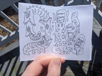 Image 2 of Mini Monster Coloring Book