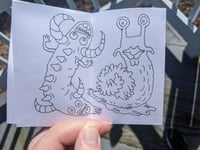 Image 4 of Mini Monster Coloring Book