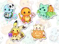 Image 1 of Pokemon Halloween Sticker