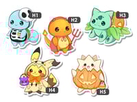 Image 2 of Pokemon Halloween Sticker