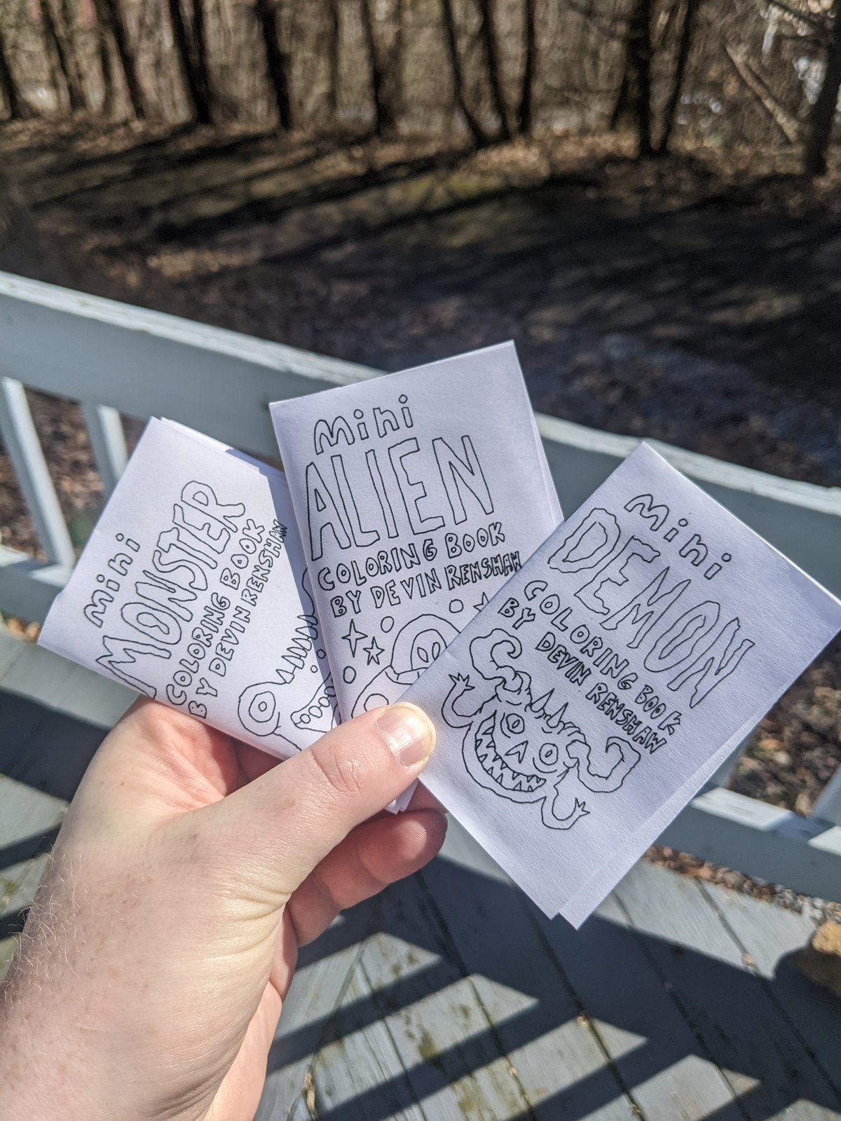 Mini Zine 3 pack | Cosmic Devil Art