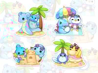 Image 1 of Pokemon Beach Sticker