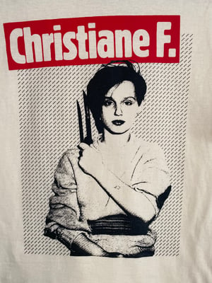 Image of Christiane F. t-shirt