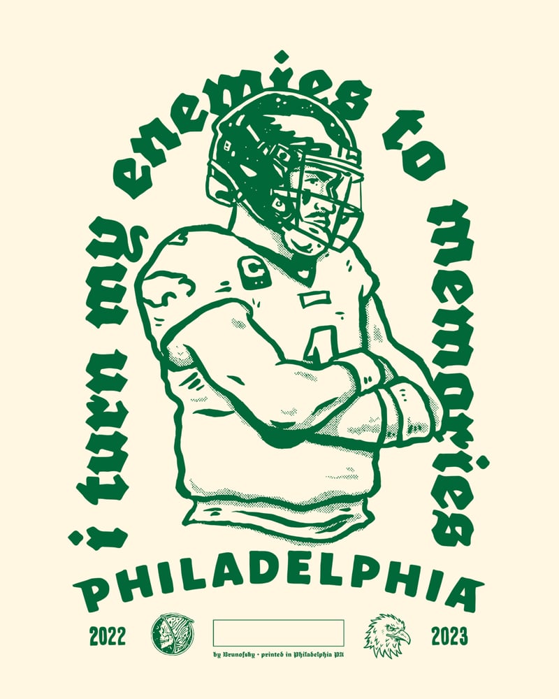 Image of Philly Enemies print