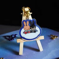 Image 4 of SuperBat x Bunnies Charms - 2.5"