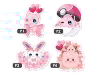 Image 2 of Pinkmon Sticker