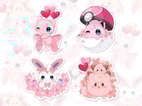 Image 1 of Pinkmon Sticker
