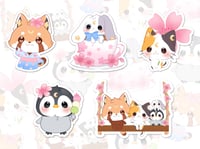 Image 1 of Cherry Blossom Friends Sticker