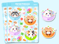 Image 2 of Cereal Palooza Sticker Sheet #MFS010