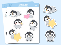 Image 2 of Dumpling Sticker Sheet #D001