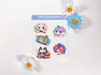 Image 1 of AC Desserts Sticker Sheet #AC001