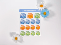 Image 1 of Juicebox Starter Sticker Sheet #PKM002