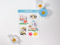 Image 1 of Springtime Sticker Sheet #MFS006