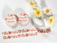Pastry Friends Washi Tape