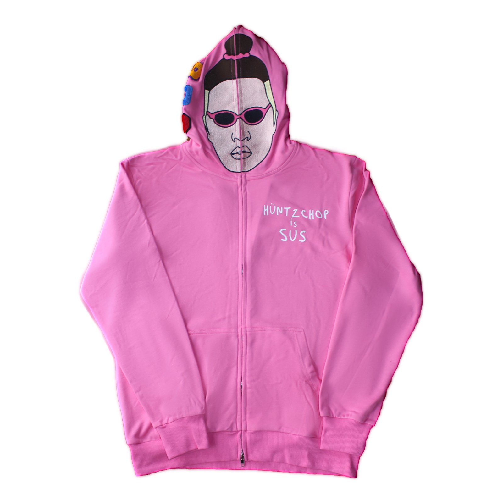 Her lip to Flight Mode Zip Hoodie ピンク - トップス