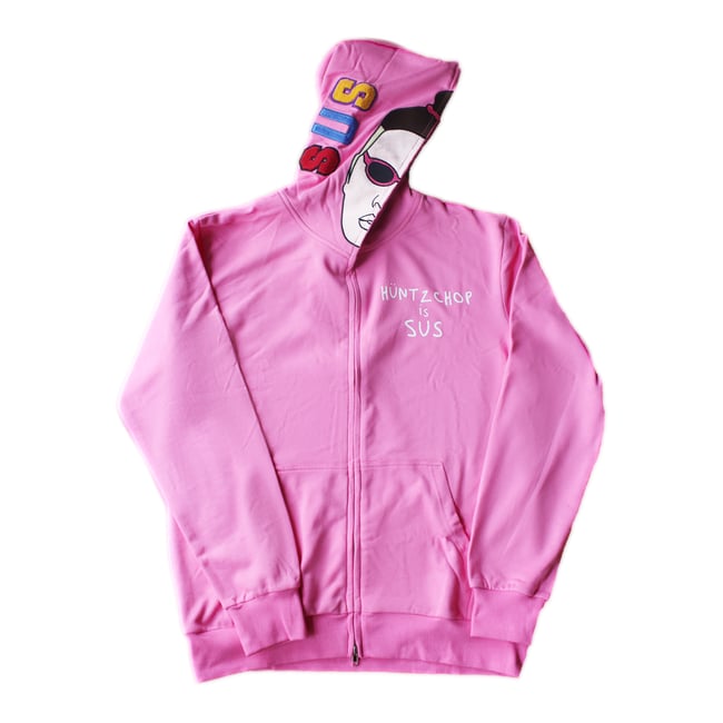 Hüntz Chop Full Zip Hoodie - Pink