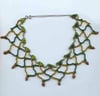 Green Wavy Necklace