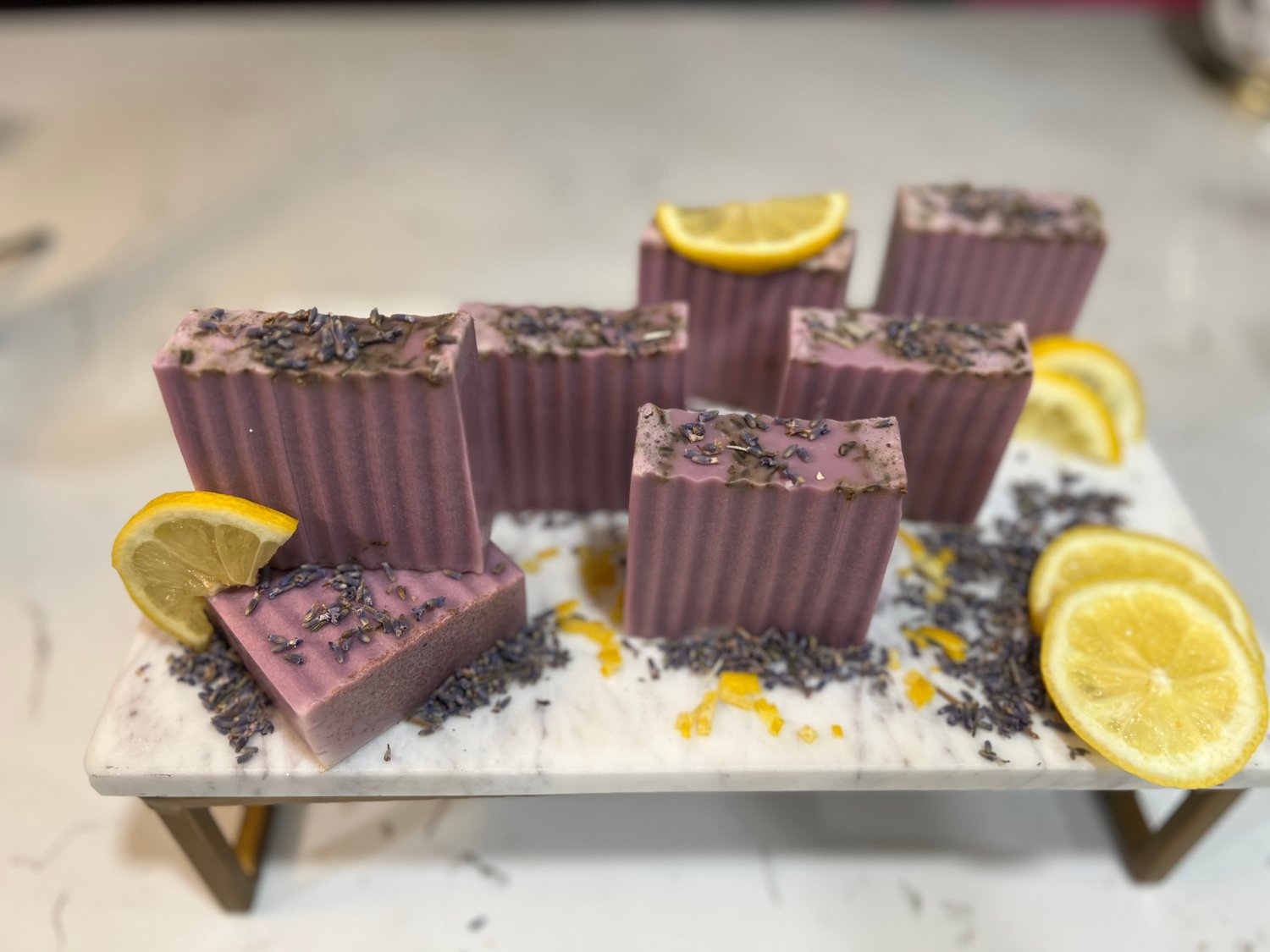 Image of Lavendar Lemonade Latte Soap Bar