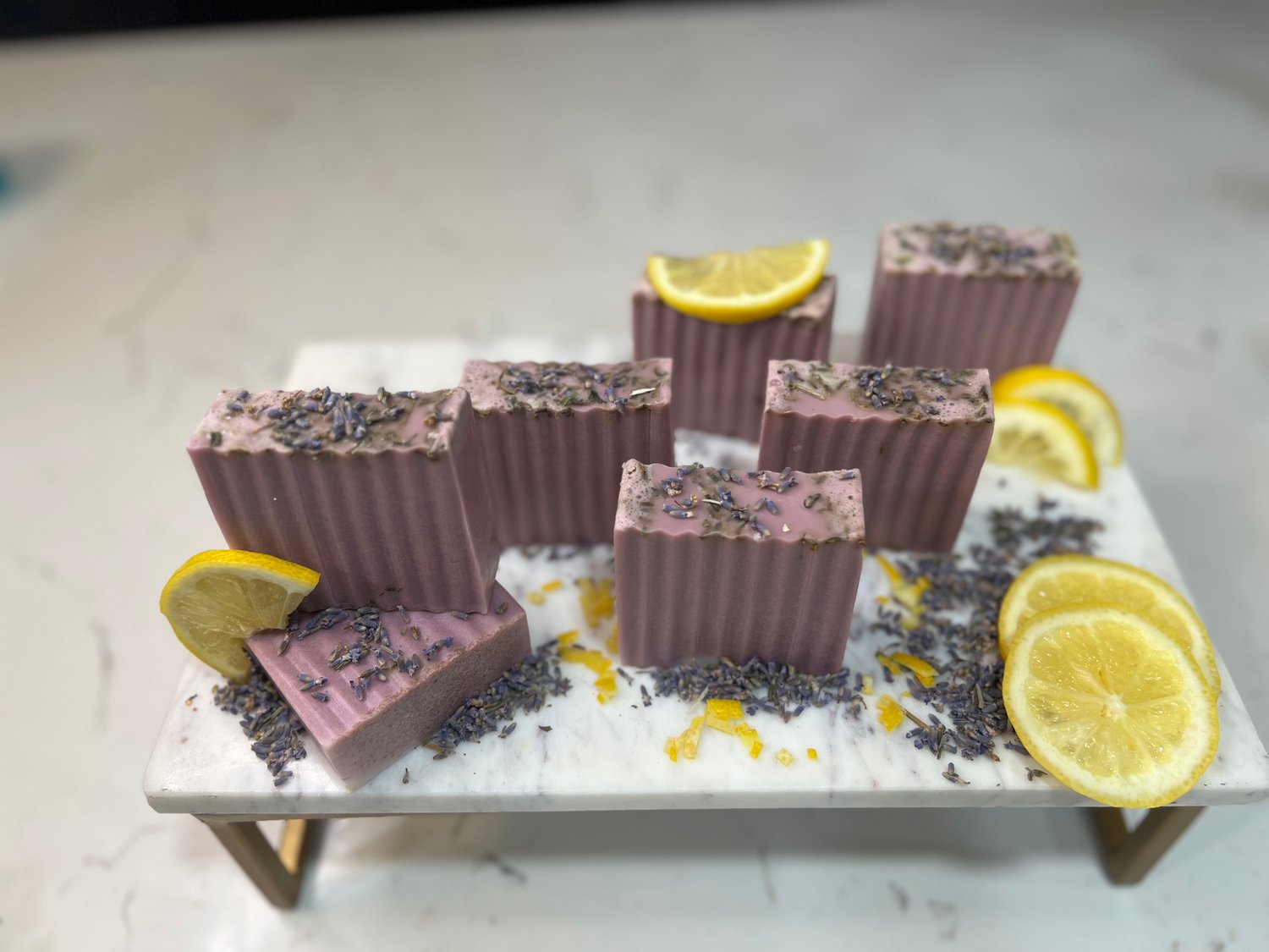 Image of Lavendar Lemonade Latte Soap Bar