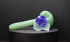 Missaoui Glass - Purple Flower Pipe