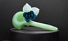 Missaoui Glass - Blue Flower Pipe